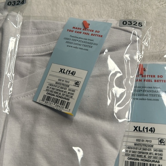 Cat and Jack Girls Size Shirt 4th of July Stars Red Blue White choose your size👇 - Picture 7 of 10